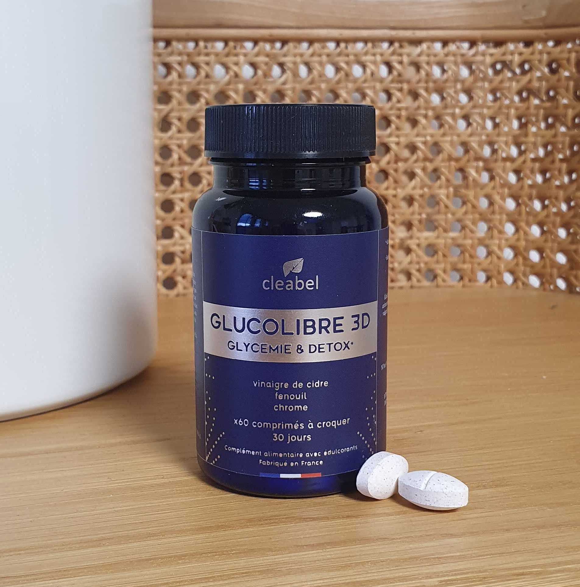 NutriOrigines Cleabel Glucolibre 3D 2 comprimés