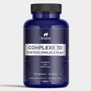 <strong>Complexe 3D</strong>: pour des cheveux, des ongles et une peau en bonne santé
